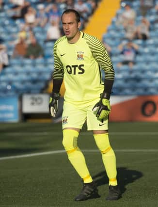 Jamie MacDonald is glad to have regained the number one spot at Kilmarnock. Picture: SNS.