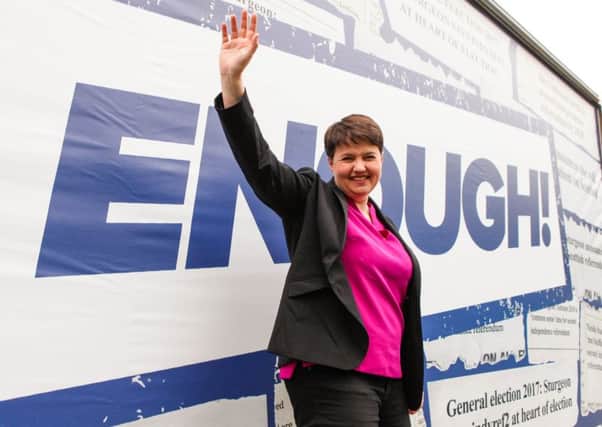 Scottish Conservsative leader Ruth Davidson. Picture: Toby Williams