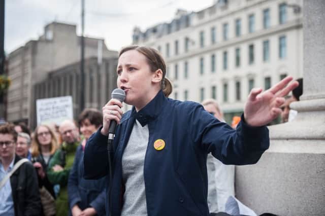 Mhairi Black called for left-wing Labour members to work with the SNP in 'holding the Conservatives to account'. Picture: John Devlin/TSPL