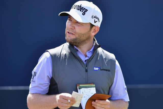 Branden Grace of South Africa shot a remarkable round of 62 on Saturday. Picture: Stuart Franklin/Getty Images