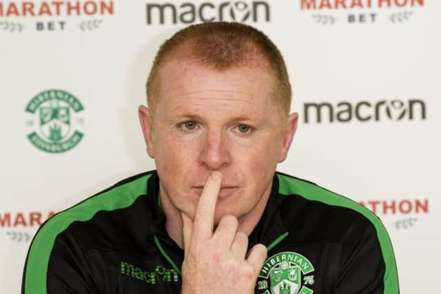 Neil Lennon is keen to bring big-game player Anthony Stokes back for a third spell at Hibs. Picture: SNS.