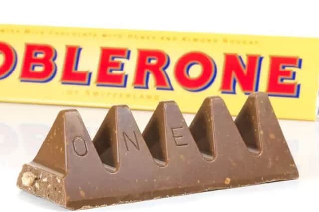 Toblerone bars are among products which have been affected by 'shrinkflation'.