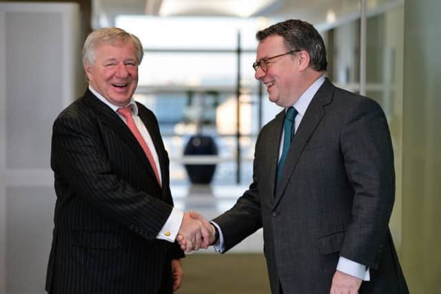 Standard Life Aberdeen will be headed by Martin Gilbert, left, and Keith Skeoch. Picture: Graham Flack