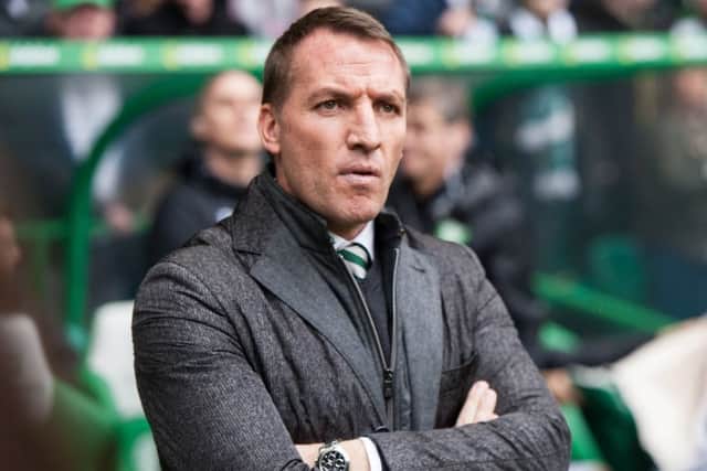 Celtic manager Brendan Rodgers. Picture: John Devlin