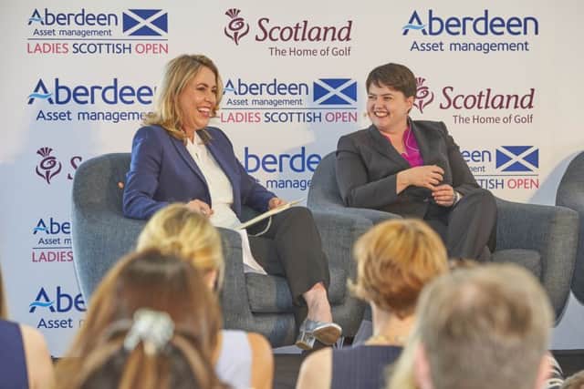 Ruth Davidson addresses Aberdeen Asset Management Leadership Forum: Putting gender on the agenda: insights from the top.