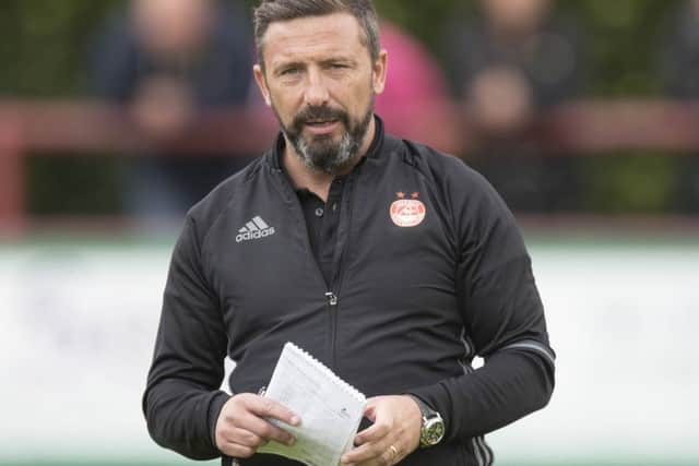 Aberdeen manager Derek McInnes expects a much stiffer test from Apollon Limassol than previous opponents Siroki Brijeg. Picture: Steve Welsh/Getty Images)