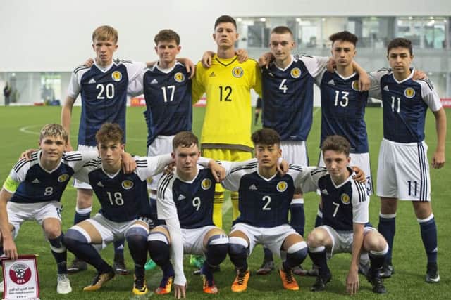 Scotland Under-16s. Picture: SNS/Ross Parker