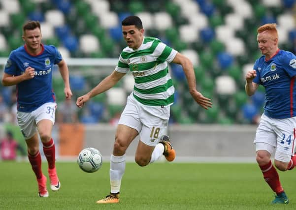 Tom Rogic could be deployed in a more advanced central role for Celtic against Rosenborg tonight. Picture: Charles McQuillan/Getty Images