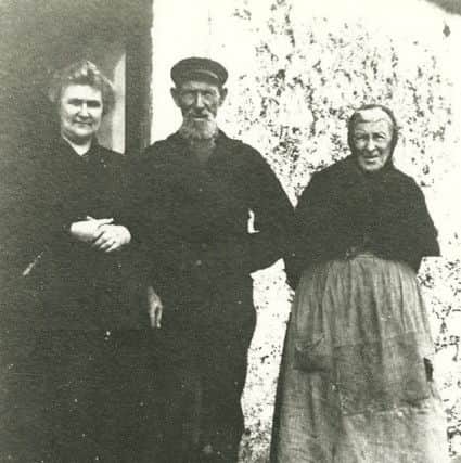 The McGoughan family around 1890. PIC: The Auchindrain Trust.