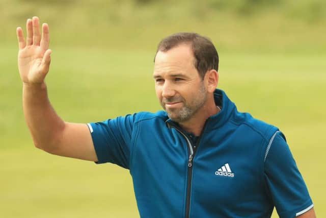 Sergio Garcia is repaying a favour to Lee Westwood by playing in the event at Close House in the autumn. Picture: Getty Images