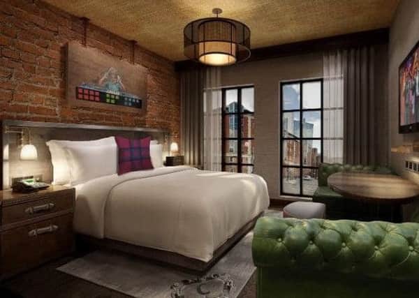 One of the Shoreditch Suites at The Curtain.