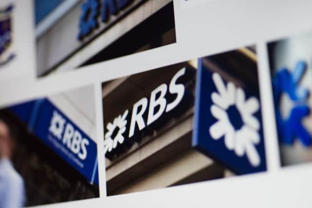 The Royal Bank of Scotland is still 72 per cent owned by the taxpayer. PIcture: John Devlin