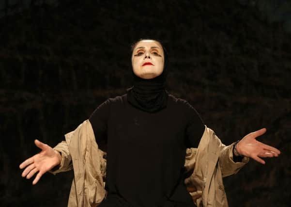 Lebanese actress Hanane Hajj Ali in Jogging, her one-woman show at Summerhall