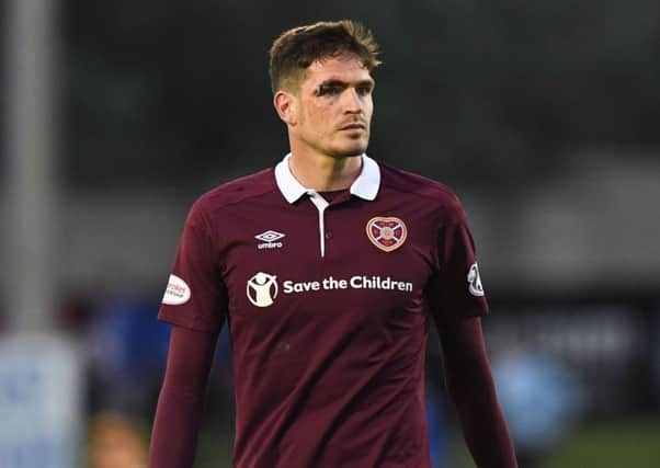 Kyle Lafferty says Hearts must learn from defeat at Peterhead. Picture: SNS.