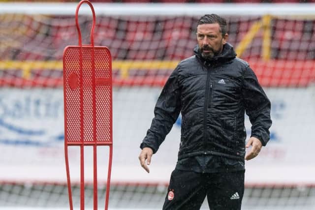 Aberdeen manager Derek McInnes. Picture: Alan Harvey/SNS