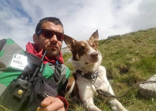 Will Davis with Jura. Picture: Duncan Davis/Contributed