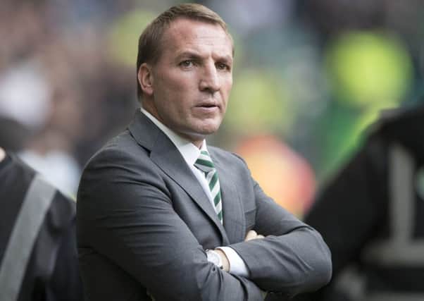 Brendan Rodgers is right to feel relaxed about making progress in the Champions League. Picture: Getty.