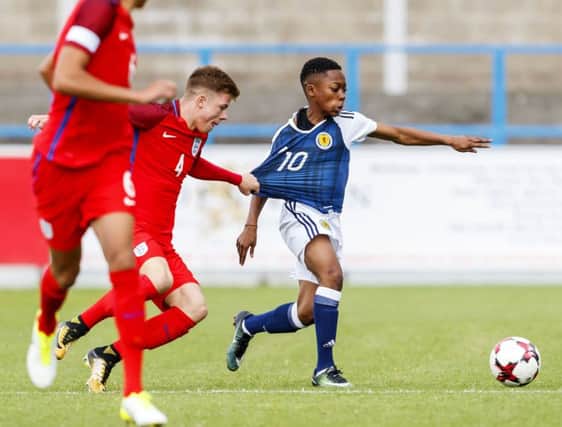 Scotland and Celtic youngster Karamoko Dembele. Picture: SNS