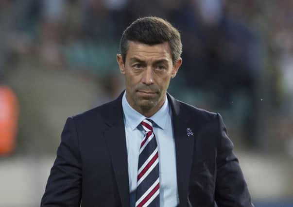 Pedro Caixinha wants his team to show they are ready for league action. Picture: SNS.