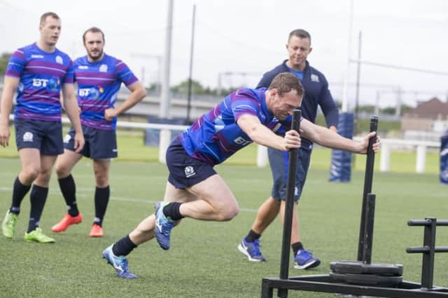 Captain Scott Riddell believes the Scotland Sevens squad is in great shape as they eye success in the 2018 Games in Australia. Picture: Jeff Holmes