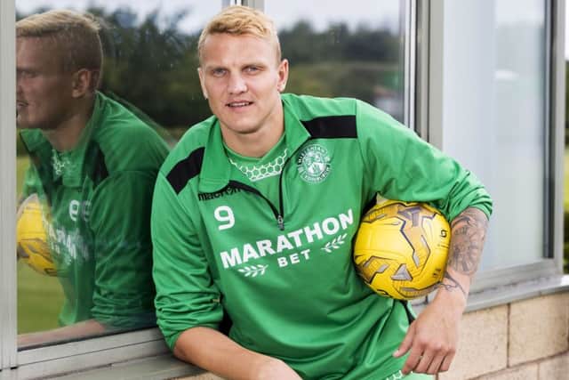 27/07/17 
 HIBERNIAN TRAINING CENTRE - TRANENT
 Hibernian's new signing Deivydas Matulevicius.