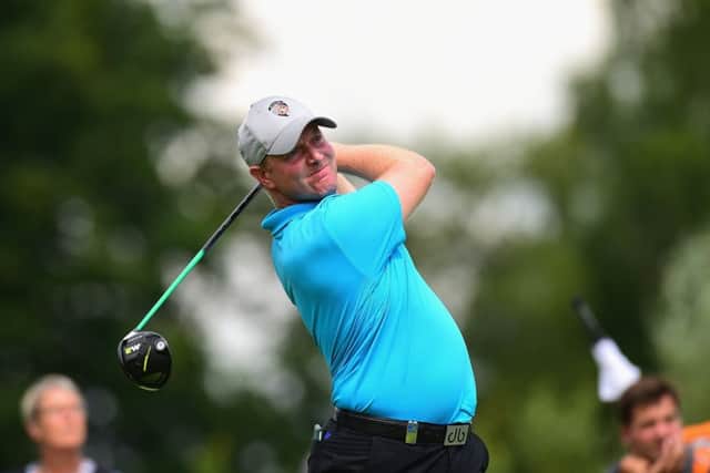 Richard McEvoy shares the lead after day one of the Porsche European Open. Picture: Getty.