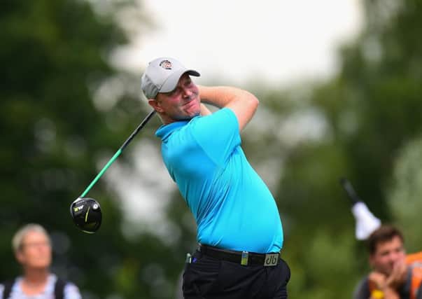 Richard McEvoy shares the lead after day one of the Porsche European Open. Picture: Getty.