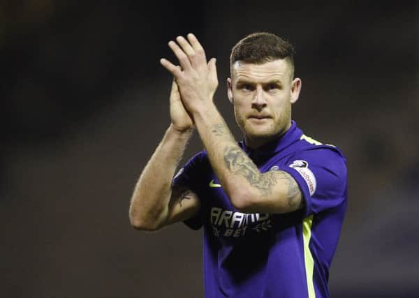 Anthony Stokes has held further talks with Hibs. Picture: Greg Macvean