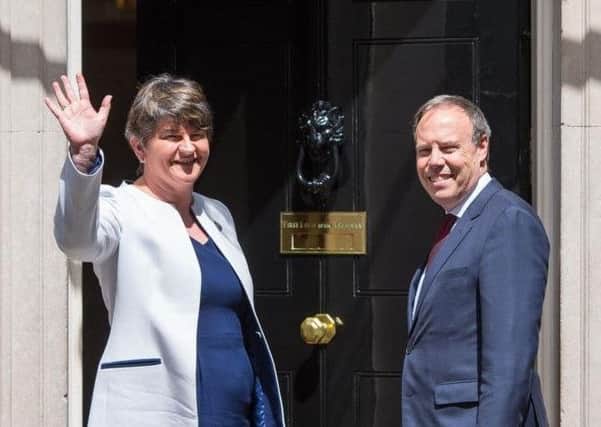 The DUP have ruled out such an agreement. Picture; PA