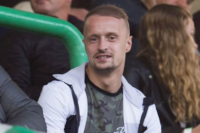 Leigh Griffiths is facing a race against time to be fit for the away leg in Norway. Picture: SNS