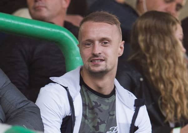 Leigh Griffiths is facing a race against time to be fit for the away leg in Norway. Picture: SNS