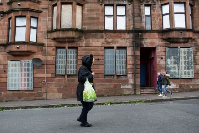 The Scottish Index of Multiple Deprivation helps public bodies decide on funds should be allocated to alleviate poverty. Picture: John Devlin/TSPL