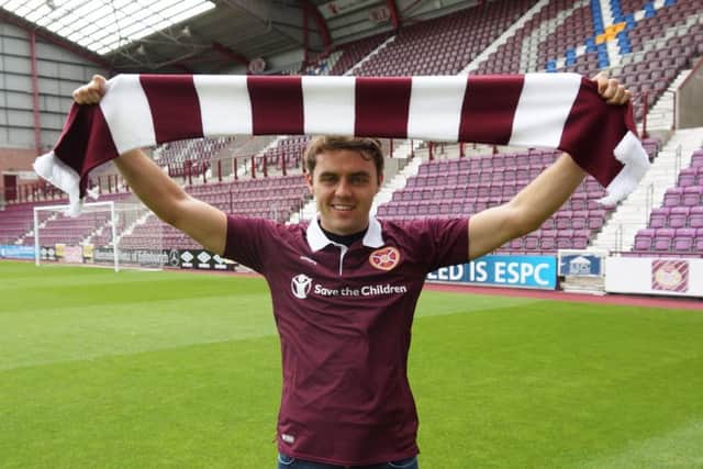Connor Randall. Pic: Hearts Media
