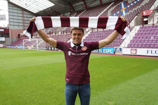 Connor Randall has completed a one-year loan deal and is available to face Dunfermline.