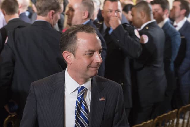 Former White House Chief of Staff Reince Priebus. Picture; getty