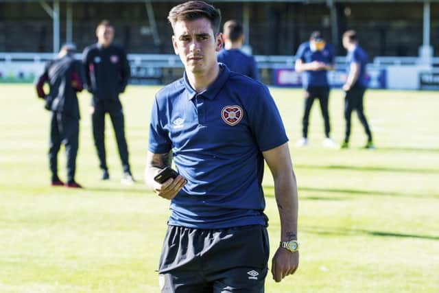 Jamie Walker was dropped by Hearts head coach Ian Cathro. Picture: SNS/Gary Hutchison
