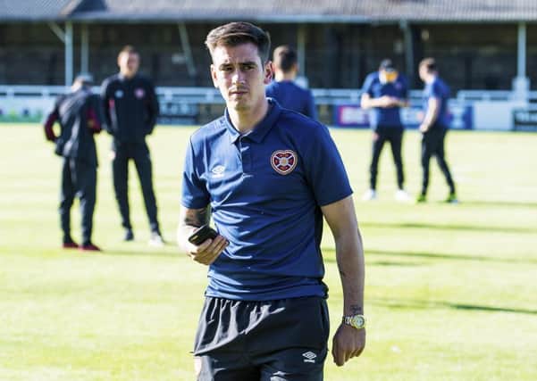 Jamie Walker was dropped by Hearts head coach Ian Cathro. Picture: SNS/Gary Hutchison