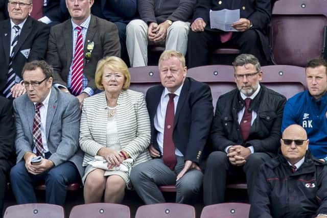 Hearts owner Ann Budge and director of football Craig Levein face a big decision. Picture: SNS/Roddy Scott