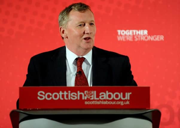Scottish Labour's Deputy Leader Alex Rowley. Picture: Lisa Ferguson