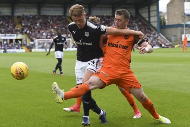 The Dundee rivals will meet again in the next round of the Betfred Cup. Picture: SNS/Craig Williamson