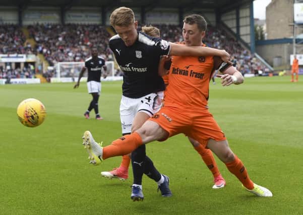 The Dundee rivals will meet again in the next round of the Betfred Cup. Picture: SNS/Craig Williamson