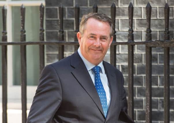 International Trade Secretary Liam Fox who has insisted the Cabinet has not agreed a deal to allow free movement of labour for three years after Brexit. Picture; PA