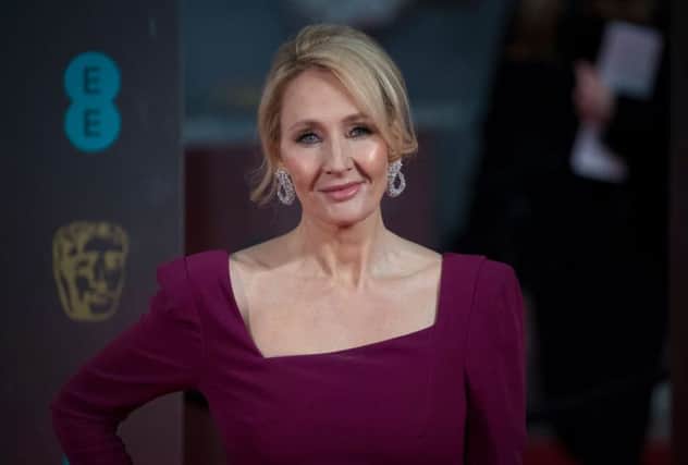 J.K. Rowling tweeted about Donald Trump but has so far not deleted the tweets despite requests from Piers Morgan. Picture: John Phillips/Getty Images