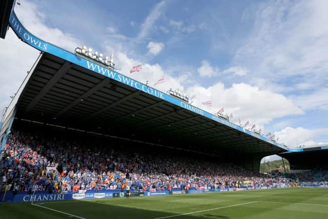 Rangers fans fill the North stand during the pre-season match at Hillsborough. Picture: Richard Sellers/PA Wire