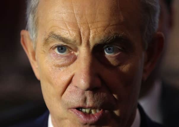 Tony Blair, as the High Court is ruling on whether a former chief-of-staff of the Iraqi army can bring a private prosecution against Mr Blair over the Iraq war. Picture; PA