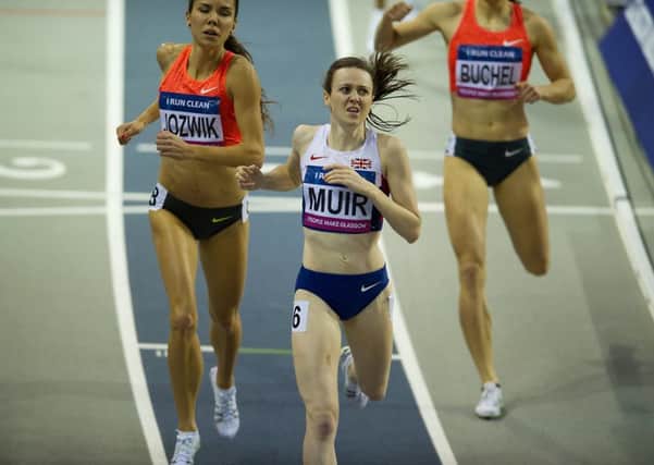 Laura Muir is aiming for a podium place in the 1,500m and 5,000m at the World Championships.