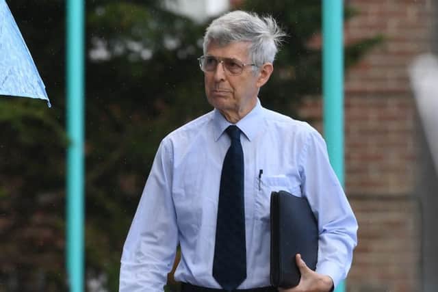 Ex-primary school governor and church warden David Turner arriving at Canterbury Crown Court, Kent. Picture: Stefan Rousseau/PA Wire