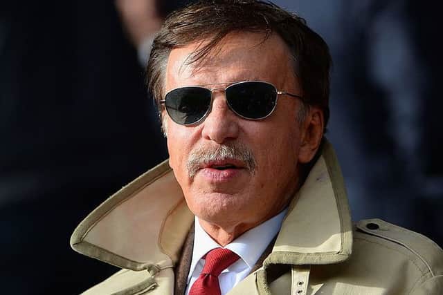 Arsenal owner Stan Kroenke has faced criticism for launching a television platfrom which shows hunting in the UK. Picture: Michael Regan/Getty Images