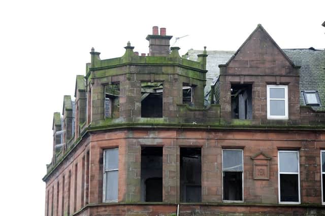 A derelict building in Bainsford, Falkirk. There are around 34,000 privately-owned properties in Scotland that have lain empty for several years. Picture: Michael Gillen
