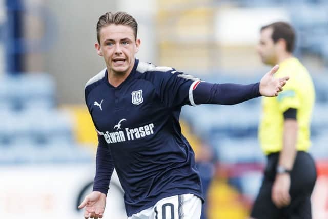 Dundees Scott Allan aims to turn the tables on Dundee United when the sides meet next week. Picture: SNS.